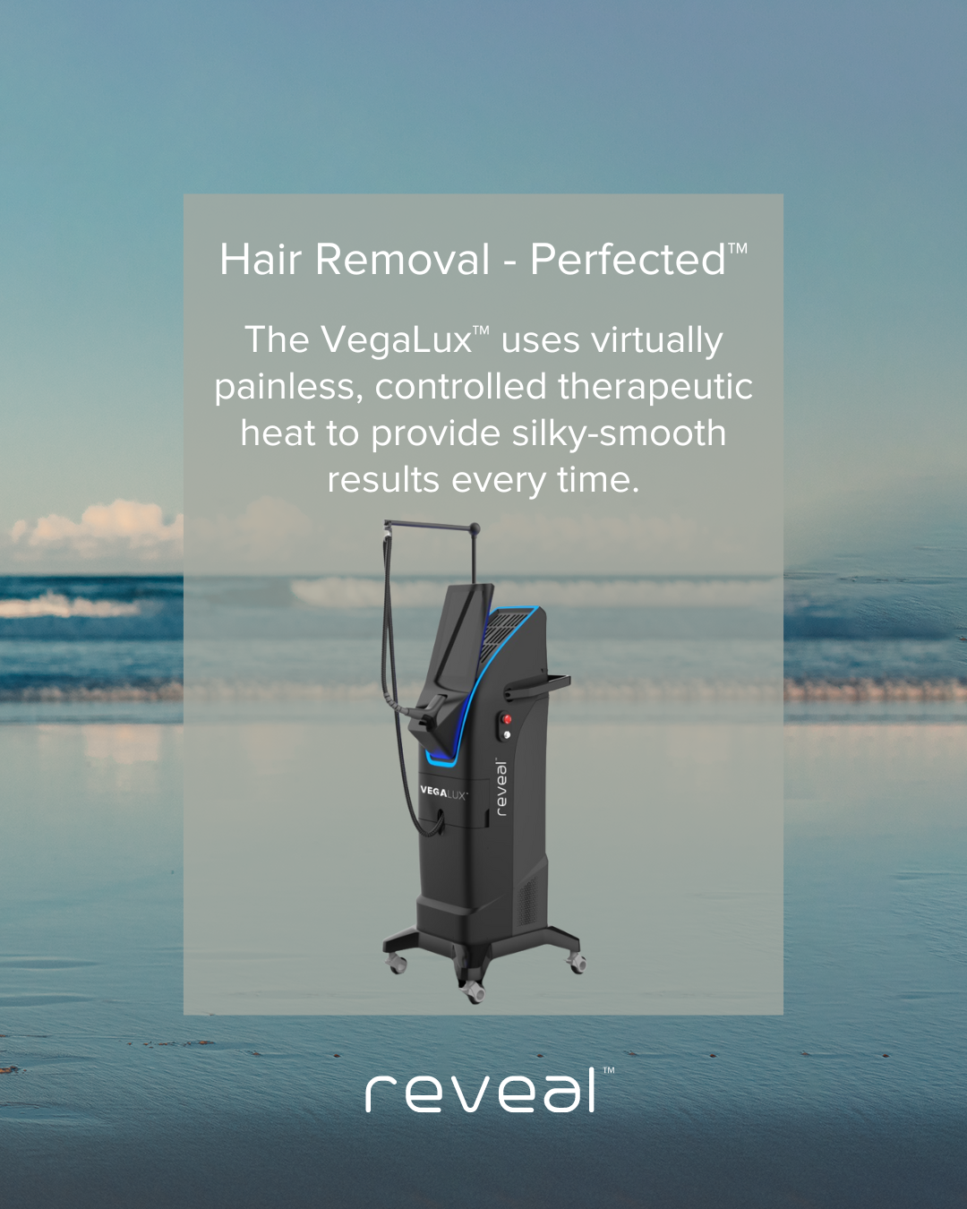 laser treatment removal machine by reveal